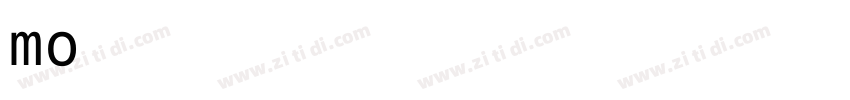 monospac821 bt字体转换